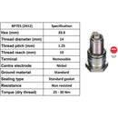 NGK BP7ES 2412 Plugs - Box Of 10 - FREE UK Delivery, FREE 365 Day Returns | Moto Superstore