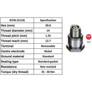 NGK B7HS 5110 Plugs - Box Of 10 - FREE UK Delivery, FREE 365 Day Returns | Moto Superstore