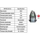 NGK BP7HS 5111 Plugs - Box Of 10 - FREE UK Delivery, FREE 365 Day Returns | Moto Superstore