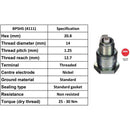 NGK BP5HS 4111 Plugs - Box Of 10 - FREE UK Delivery, FREE 365 Day Returns | Moto Superstore