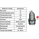 NGK BKR5EYA-11 2526 Plugs - Box Of 10 - FREE UK Delivery, FREE 365 Day Returns | Moto Superstore