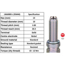 NGK LMAR8D-J 93444 Plugs - Box Of 10 - FREE UK Delivery, FREE 365 Day Returns | Moto Superstore