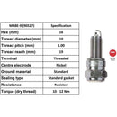 NGK MR8E-9 90527 Plugs - Box Of 10 - FREE UK Delivery, FREE 365 Day Returns | Moto Superstore