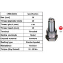 NGK CR9E 6263 Plugs - Box Of 10 - FREE UK Delivery, FREE 365 Day Returns | Moto Superstore
