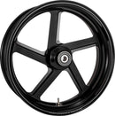 Image Series Pro-Am Wheel Black / Gloss / Machined For Harley Davidson FLH 1868 ABS 2021 - 18 Inch