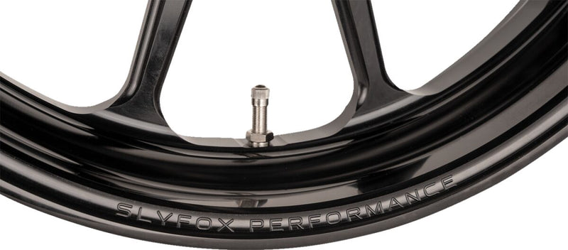 Track Pro Wheel Anodized / Black For Harley Davidson FLH 1868 ABS 2021 - 3.5 Inch