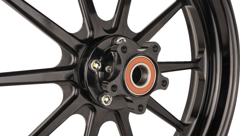 Track Pro Wheel Anodized / Black For Harley Davidson FLHRC 1584 2009-2010 - 3 Inch