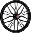 Front Nivis Wheel Black / Gloss / Machined For Harley Davidson FLH 1868 ABS 2021 - 21 X 3.5