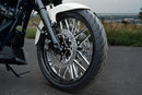 Front Nivis Wheel Black / Gloss / Machined For Harley Davidson FLH 1868 ABS 2021 - 21 X 3.5