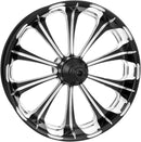 One-Piece Aluminum Wheel Anodized / Black / Machined For Harley Davidson FLHR 1584 2009-2011 - 18 Inch