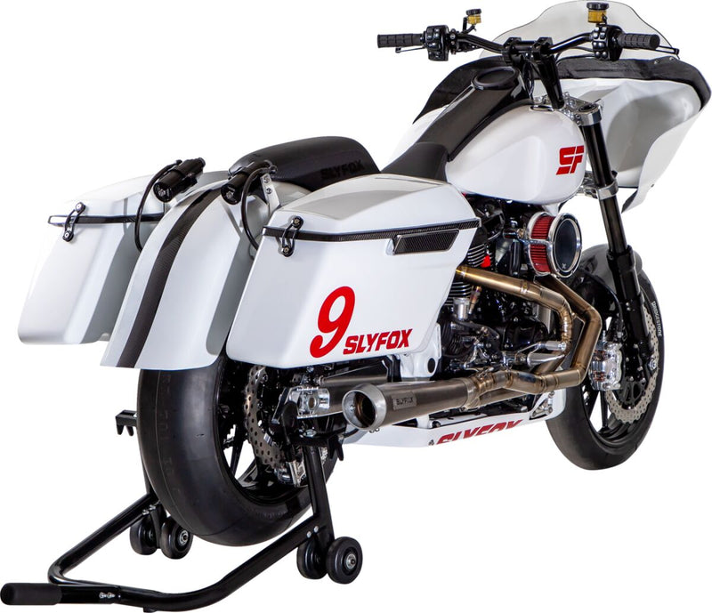 Track Pro Wheel Anodized / Black For Harley Davidson FLHRC 1584 2009-2010 - 6 Inch