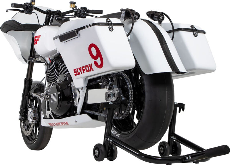 Track Pro Wheel Anodized / Black For Harley Davidson FLHRC 1584 2009-2010 - 6 Inch