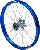 Elite MX-EN Wheel Silver Spokes Blue / Silver For Fantic XXF 250 2021-2024 - 21 Inch