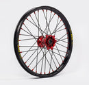Elite MX-EN Wheel Black Spokes Black / Red Hub For Gas Gas MC 85 17/14 2022-2026 - 1.60 Inch