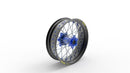 Elite SM Wheels Black / Blue / Silver For Gas Gas MC 125 2021-2023 - 17 Inch