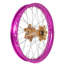 Racing Team Replica Elite Wheels Light Bronze / Purple For Fantic XXF 250 2021-2024 - 2.15