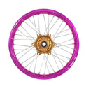 Racing Team Replica Elite Wheels Light Bronze / Purple For Fantic XXF 250 2021-2024 - 2.15