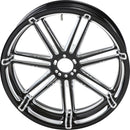 7-Valve Forged Billet Rim Black / Gloss For Harley Davidson FLD 1690 - 18 X 5.5