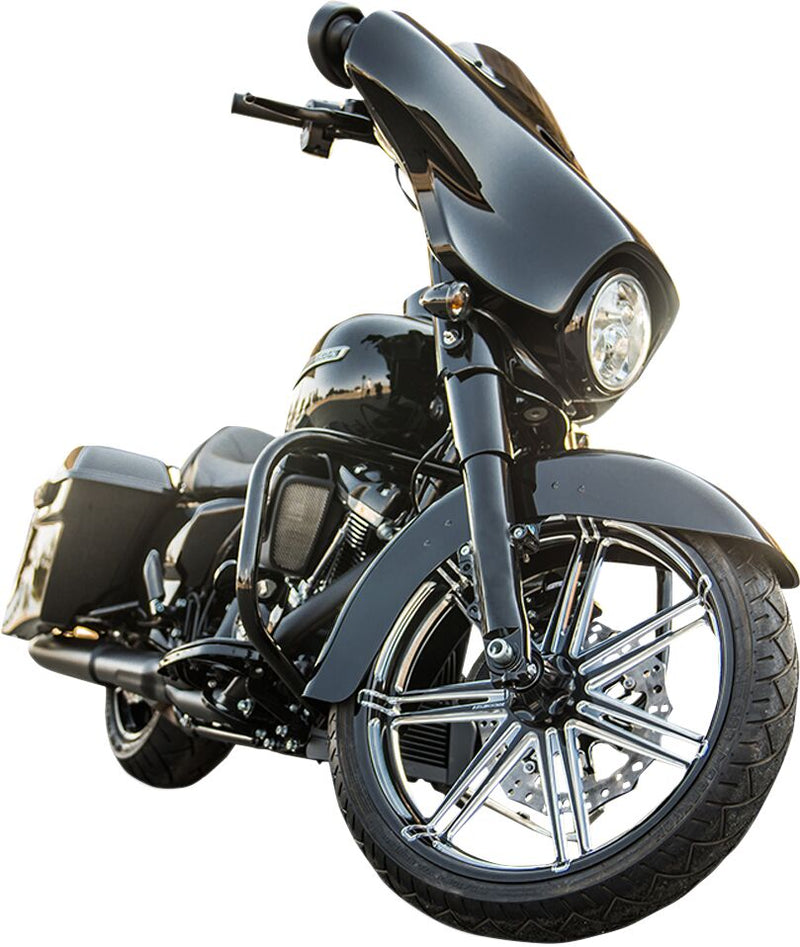 7-Valve Forged Billet Rim Black / Gloss For Harley Davidson FLD 1690 - 21 X 3.5