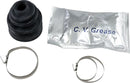 CV Boot Kit Black For Can AM (BRP) Outlander 400 HO 4X4 - 81 MM