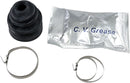 CV Boot Kit Black For Can AM (BRP) Outlander 400 HO 4X4 - 81 MM