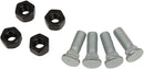 Wheel Stud/Nut Kit Black / Raw / Silver For Yamaha YFM 600 FWA 1998