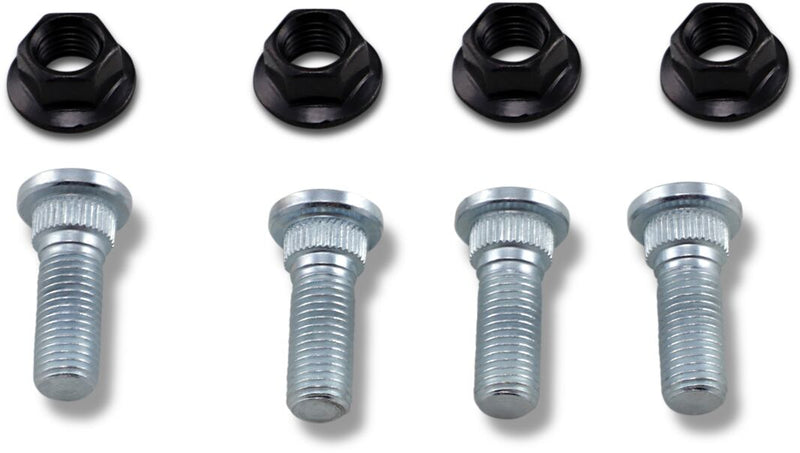 Wheel Stud/Nut Kit Black / Raw / Silver For Yamaha YFS 200 1995-2006