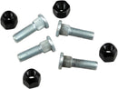 Wheel Stud/Nut Kit Black / Raw / Silver For Yamaha YFB 250 FW 4X4 1995-1998