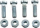 Wheel Stud/Nut Kit Raw / Silver For Kawasaki KAF 400 2X4 2017-2019