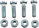 Wheel Stud/Nut Kit Raw / Silver For Kawasaki KAF 400 2X4 2017-2019