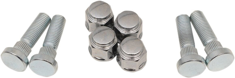 Wheel Stud/Nut Kit Raw / Silver For Honda TRX 500 FA 2005-2006