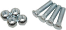 Wheel Stud/Nut Kit Raw / Silver For Honda TRX 350 FE 4X4 2000-2006