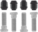 Wheel Stud/Nut Kit Black / Raw / Silver For Can AM (BRP) COMMANDER 1000 EFI 2011-2017