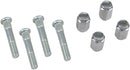 Wheel Stud/Nut Kit Raw / Silver For Polaris SCRAMBLER XP 1000 4X4 2015-2018
