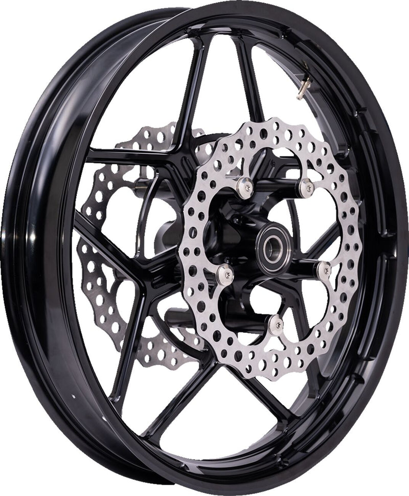 Spider Wheel Hub Anodized / Black For Harley Davidson FLH 1868 ABS