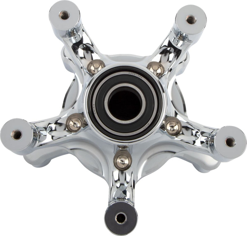 Spider Wheel Hub Chrome / Silver For Harley Davidson FLH 1868 ABS