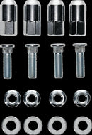 Wheel Stud/Nut Kit Raw / Silver For Polaris RANGER RZR 4 800 4X4 2010-2014