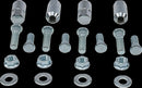 Wheel Stud/Nut Kit Raw / Silver For Polaris SPORTSMAN 500 EFI 4X4 2006-2008
