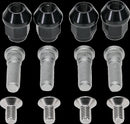 Wheel Stud/Nut Kit Raw / Silver For Can AM (BRP) COMMANDER 1000 R EFI 2021-2024