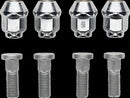 Wheel Stud/Nut Kit Raw / Silver For Suzuki LT-A 500 AXI 4X4 2017-2024