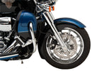 Flush Mount Front Axle Black / Polished / Silver For Harley Davidson FLD 1690 2013 - 25 MM