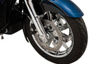 Flush Mount Front Axle Black / Polished / Silver For Harley Davidson FLD 1690 2013 - 25 MM