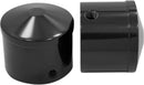 Front Axle Nut Cover Anodized / Black For Harley Davidson FLDE 1750 ABS 2018-19 - 25.4 MM