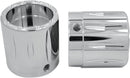 Front Axle Nut Cover Chrome / Silver For Harley Davidson FLHC 1750 ABS 2018-2019 - 25.4 MM