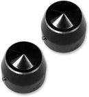 Front Axle Cap Anodized / Black - 25.4 MM