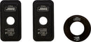 Lockdown Axle Kit Black / Matt For Harley Davidson FXD 1340 1995-1998