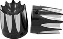 Front Axle Nut Cover Anodized / Black For Harley Davidson FLHT 1450 2000-2006 - 22.2 MM