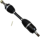Complete Heavy-Duty Axle Black / Raw For Kawasaki KVF 650 I 4X4 2006-14