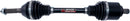 Complete Heavy-Duty Axle Black / Raw For Suzuki LT-A 450 X 4X4 2007-2010