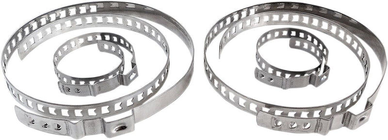 CV Boot Pinch Clamp Kit Raw / Silver